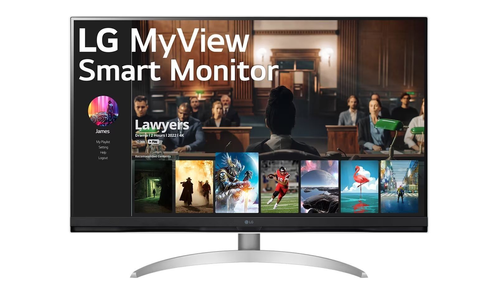 LG MyView Smart 32SQ700S-W
