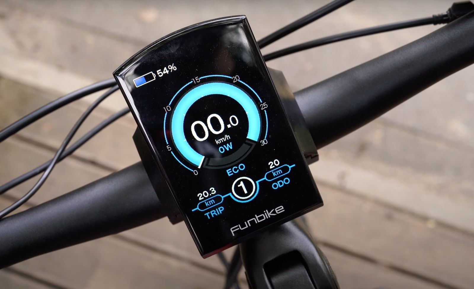 Funbike ekran