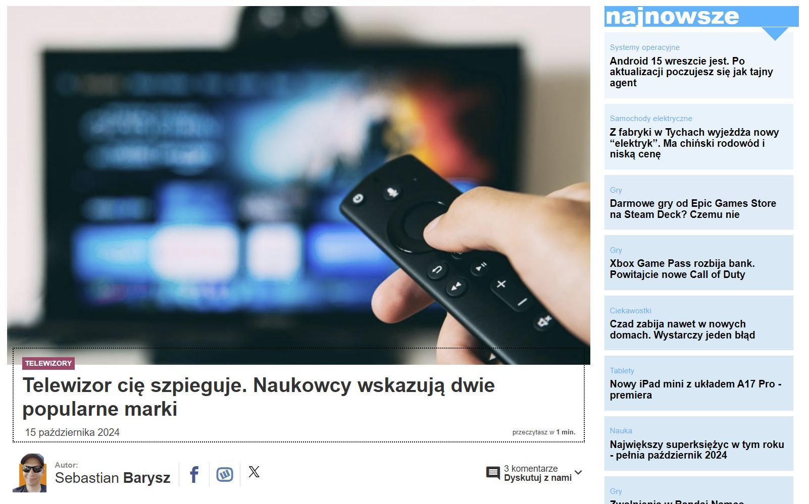 Telewizory