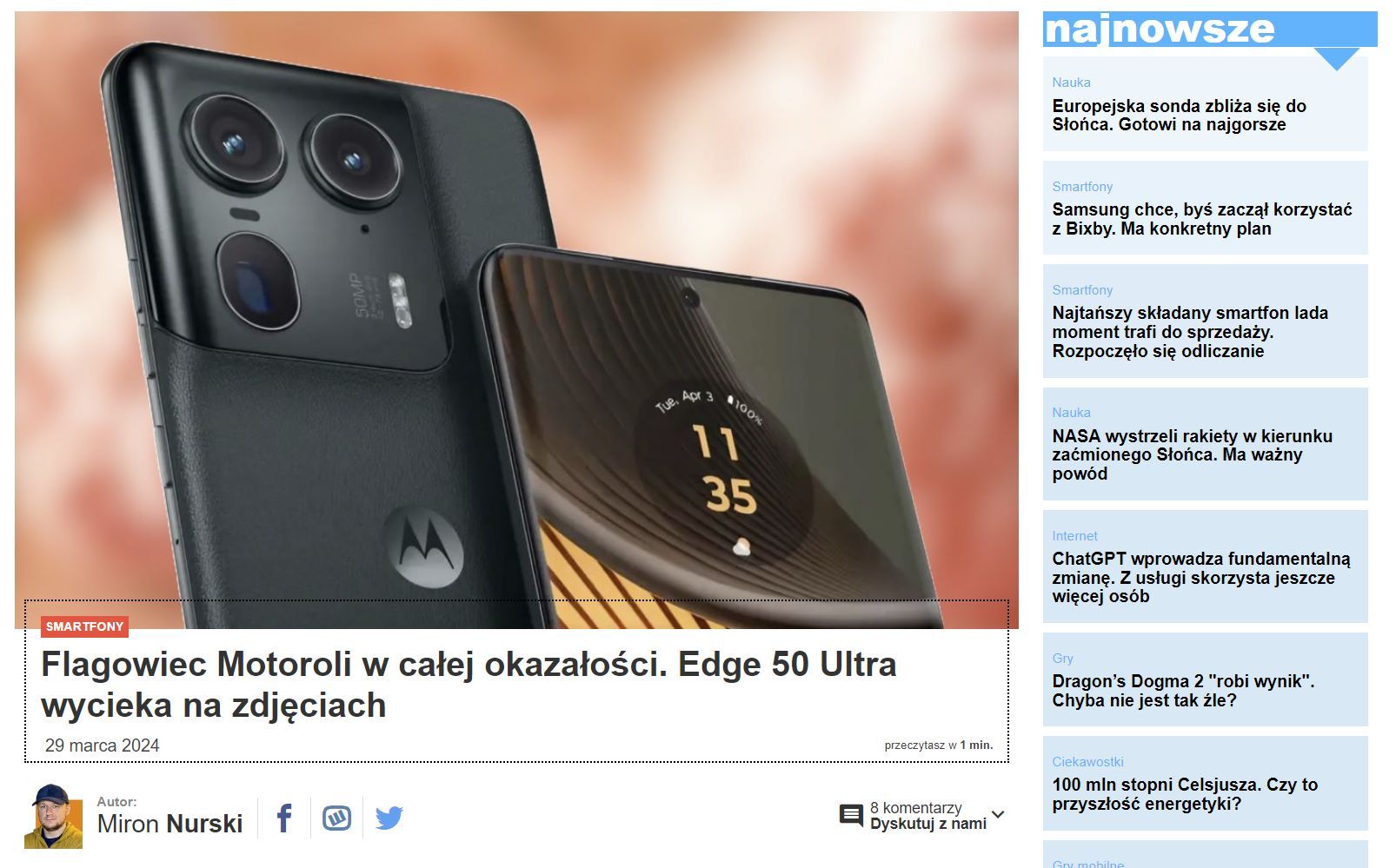 Motorola Edge 50 Ultra