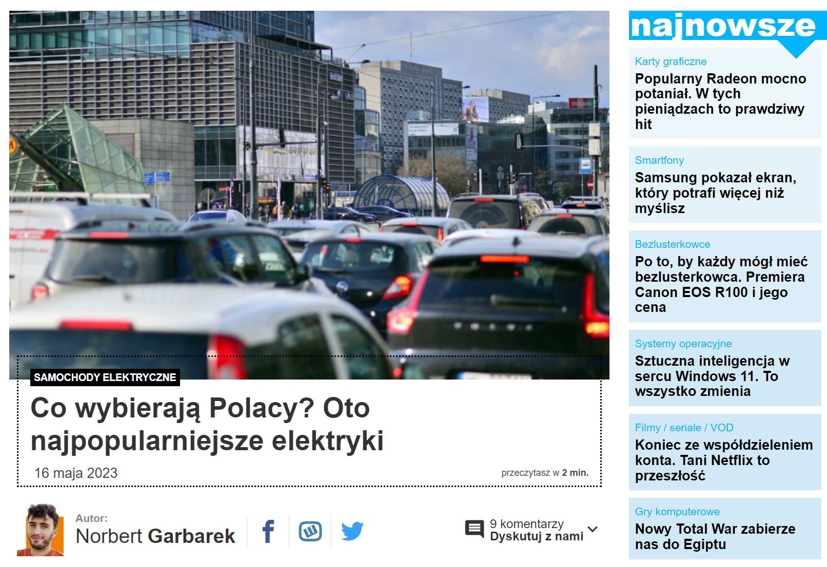 Samochody elektryczne