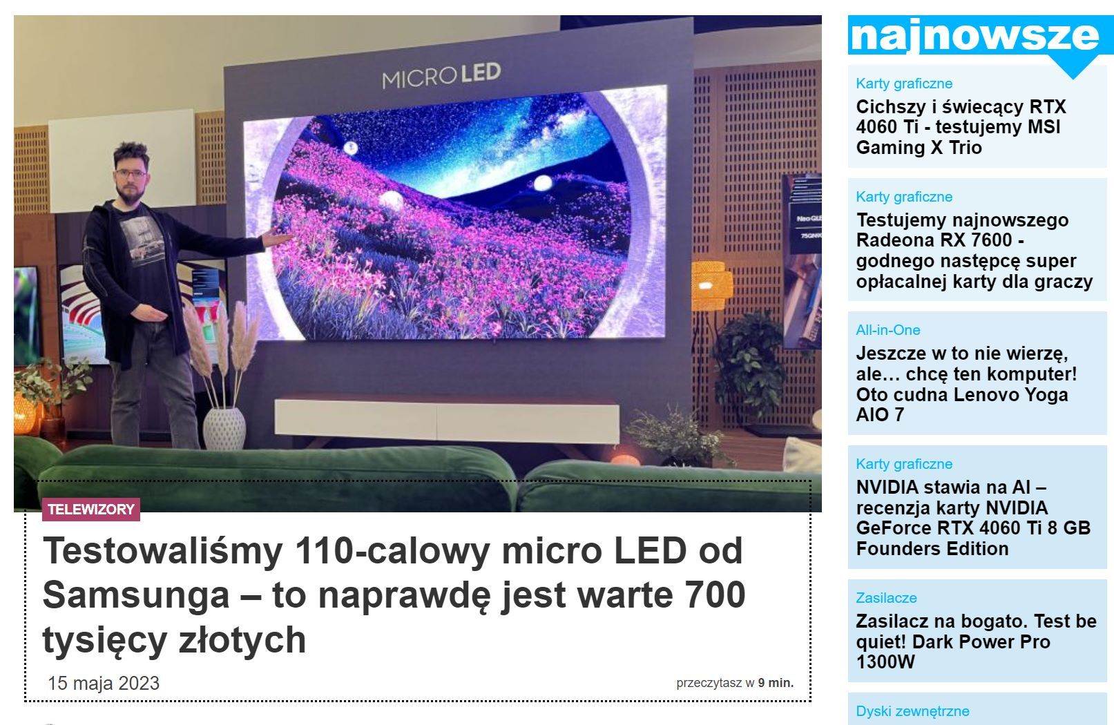 Samsung micro LED