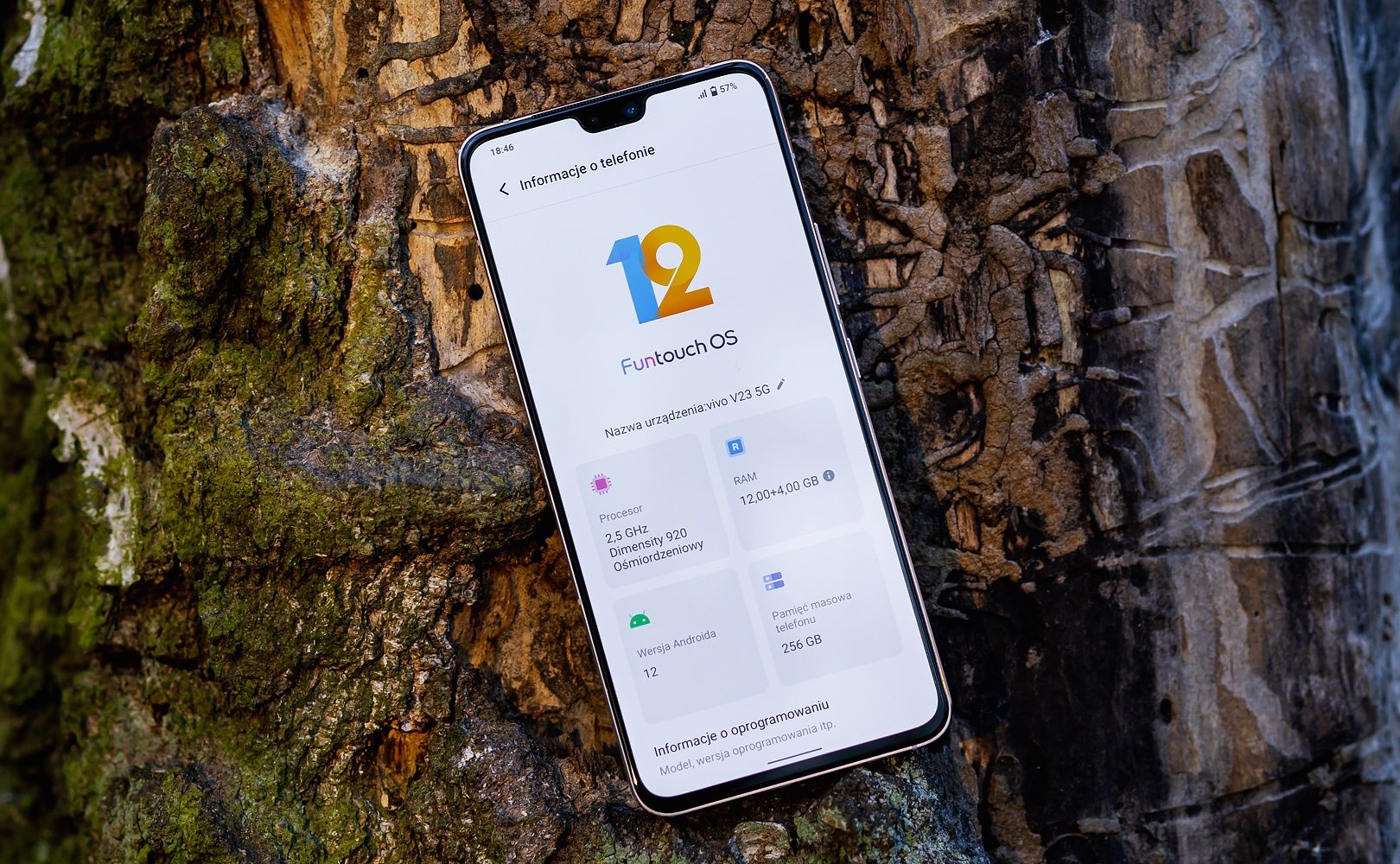vivo V23 5G Funtouch OS 12
