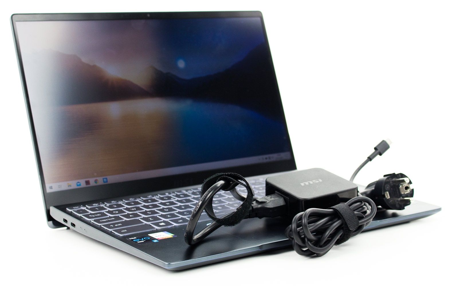 MSI Prestige 14 Evo - zawartość opakowania