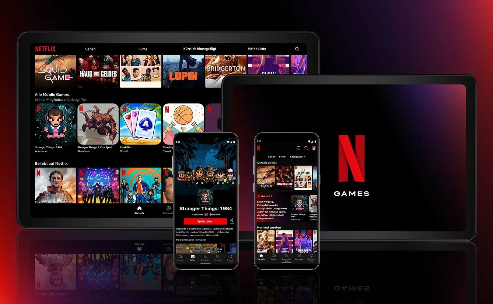 netflix - gry