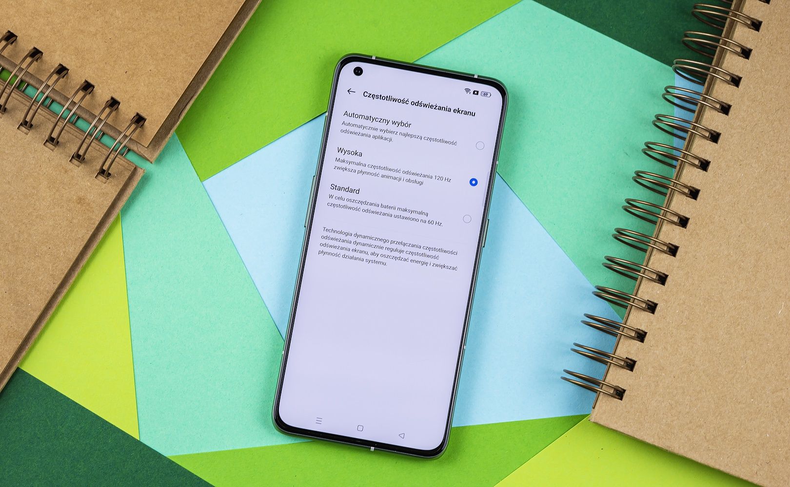 realme GT 2 Pro odświeżanie ekranu