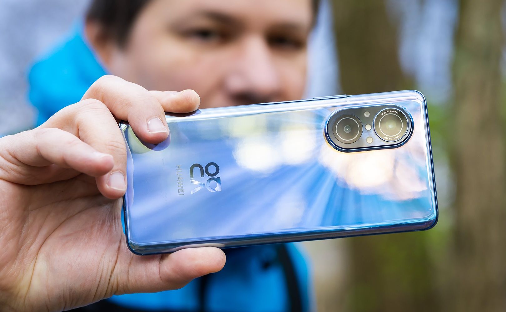 Huawei nova 9 SE odblaski obudowa Słońce