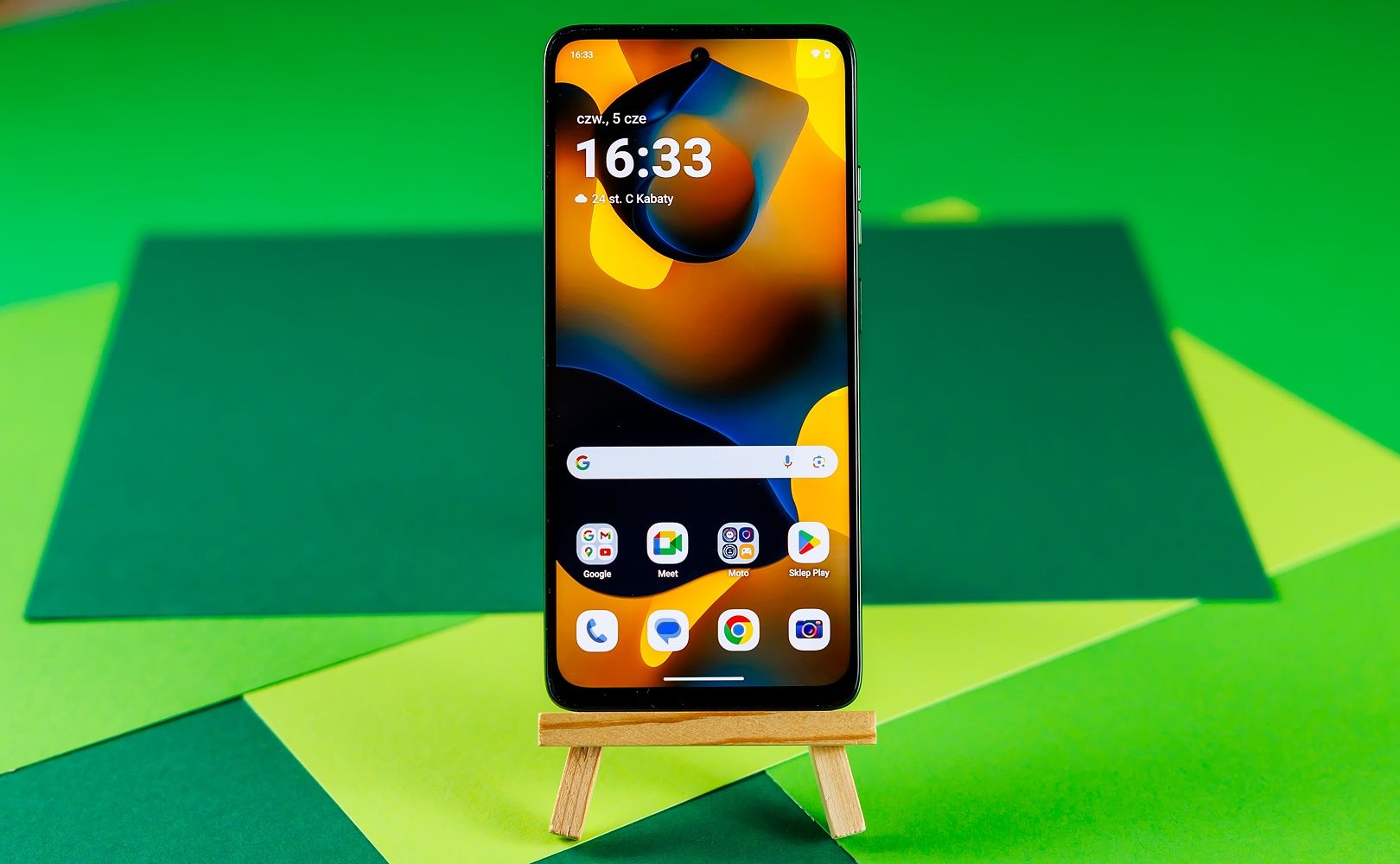 Moto G56 ekran