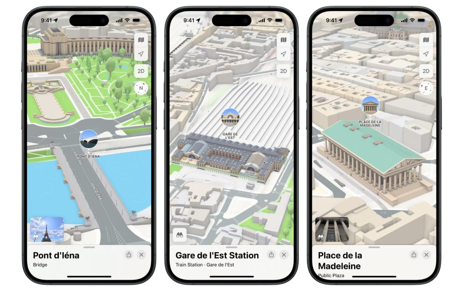 Nowości w Apple Maps na Igrzyska Olimpijskie 2024