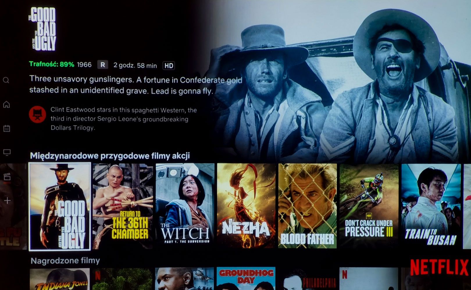 Netflix - filmy międzynarodowe