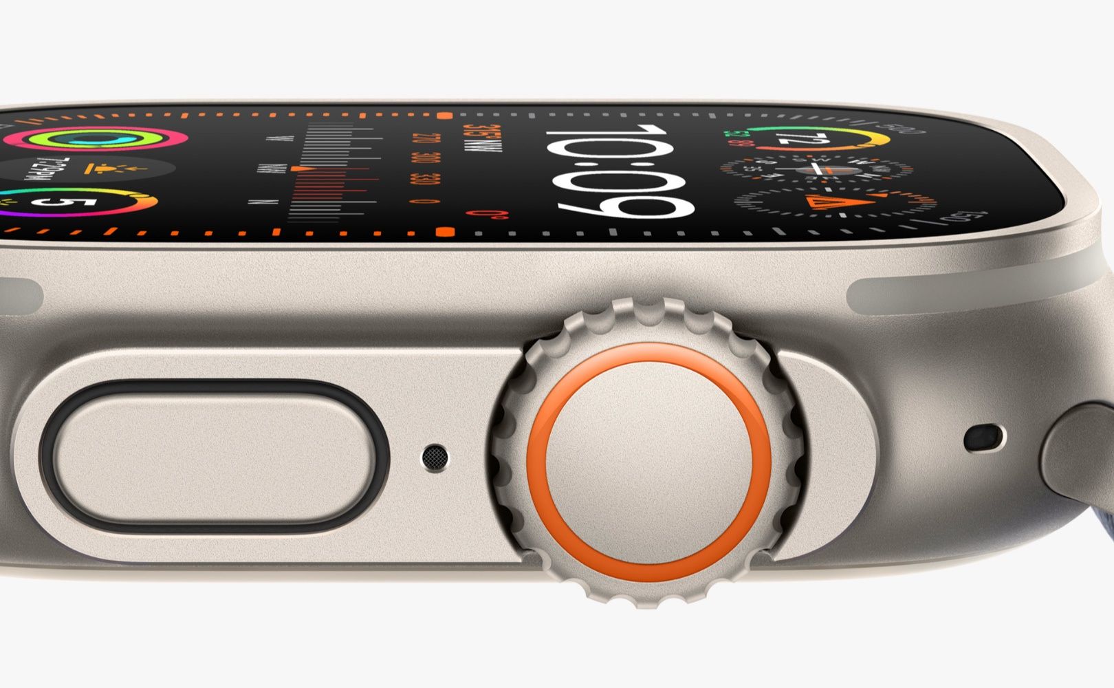 Apple Watch ultra 2 przycisk boczny