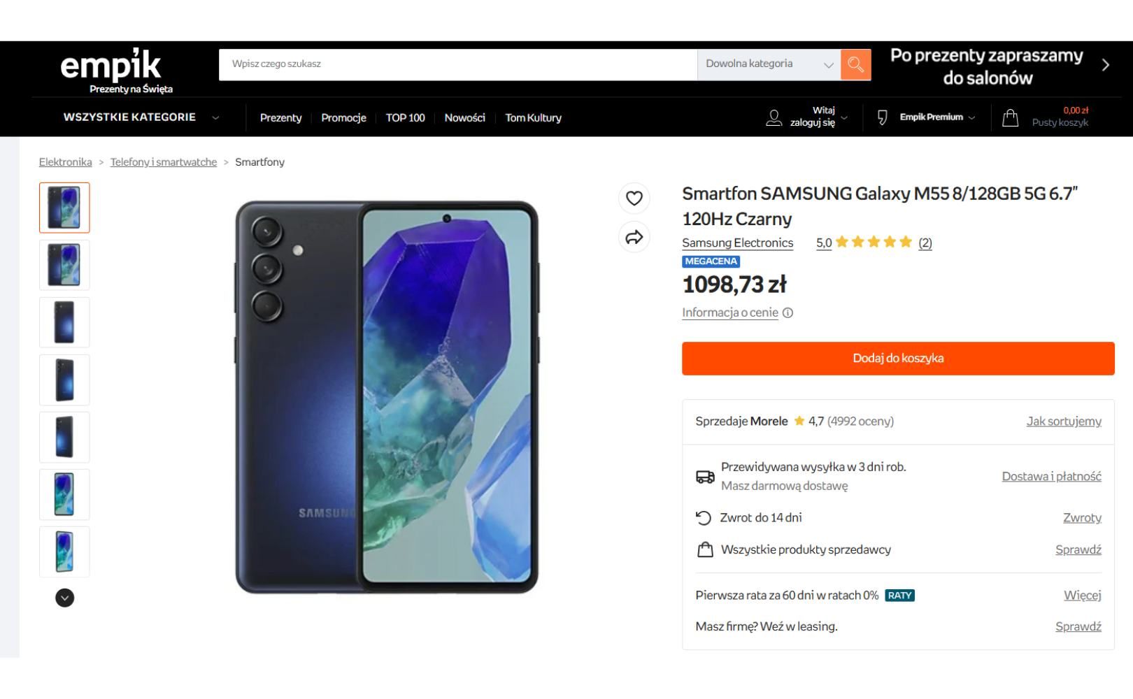 Galaxy M55 w promocji