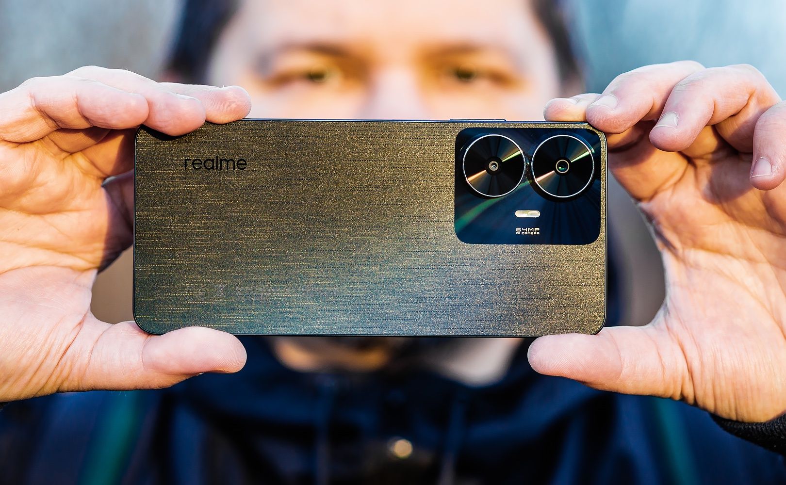 realme C55 słońce