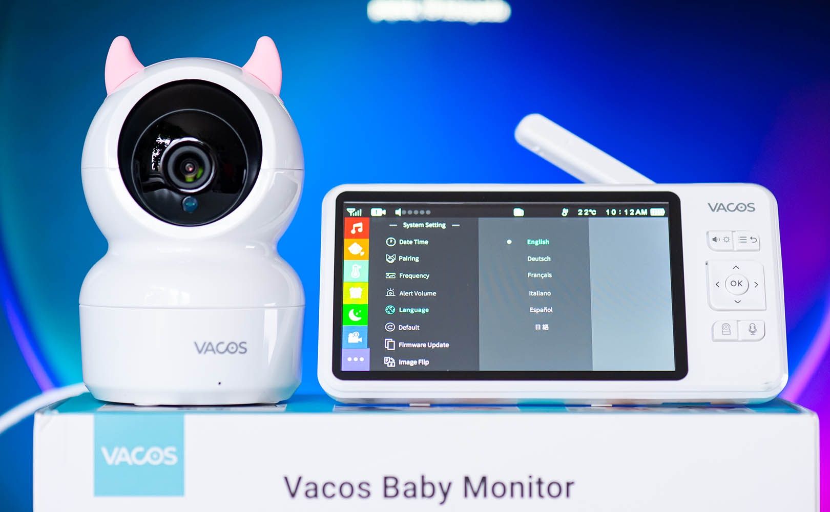 Vacos Baby Monitor test