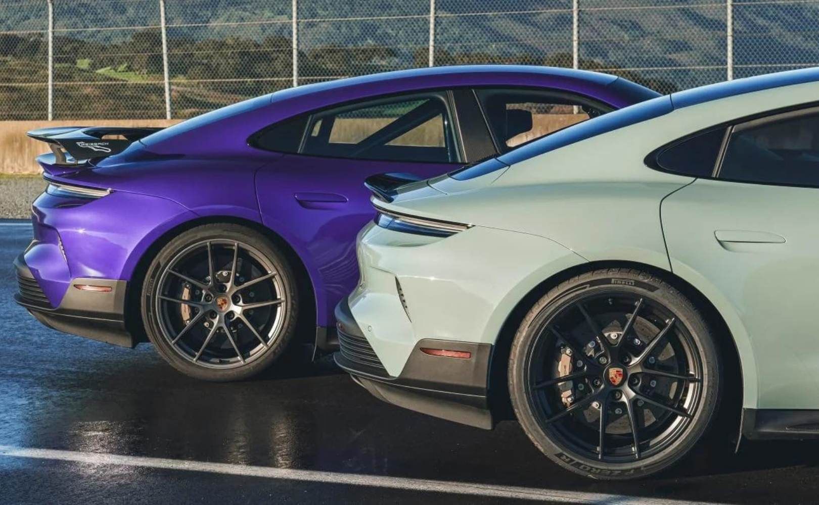 Superszybkie i supermocne elektryczne Porsche pobija rekord na torze Laguna Seca
