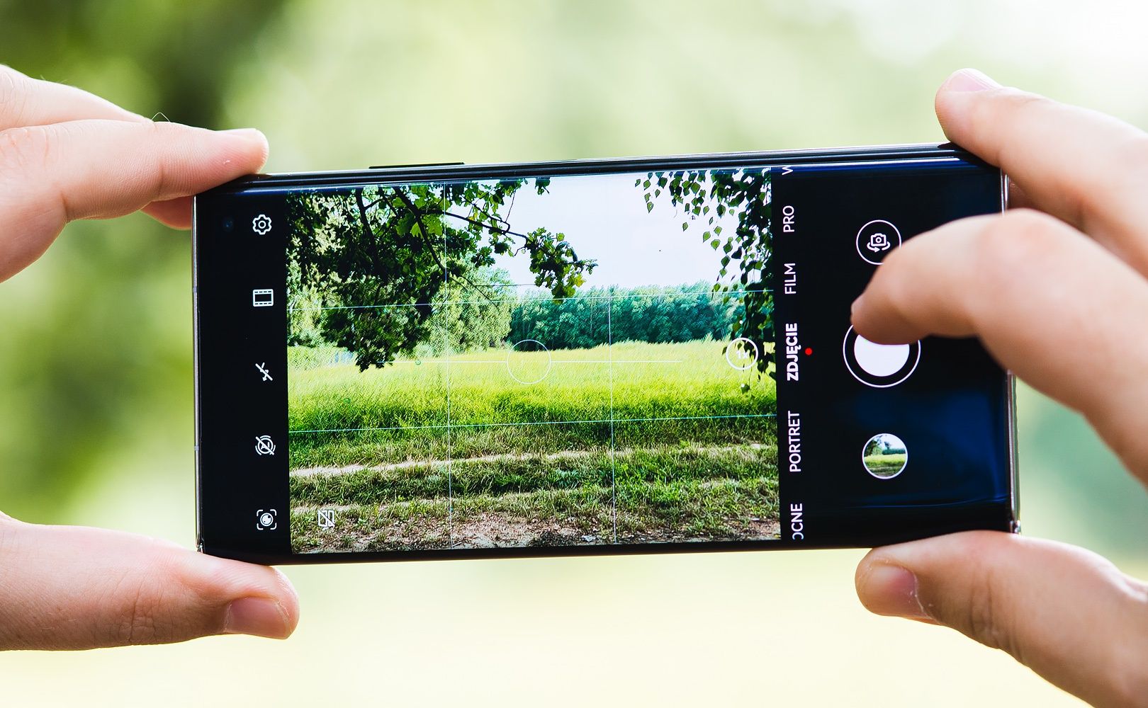 Huawei Mate Xs 2 fotografowanie złożony