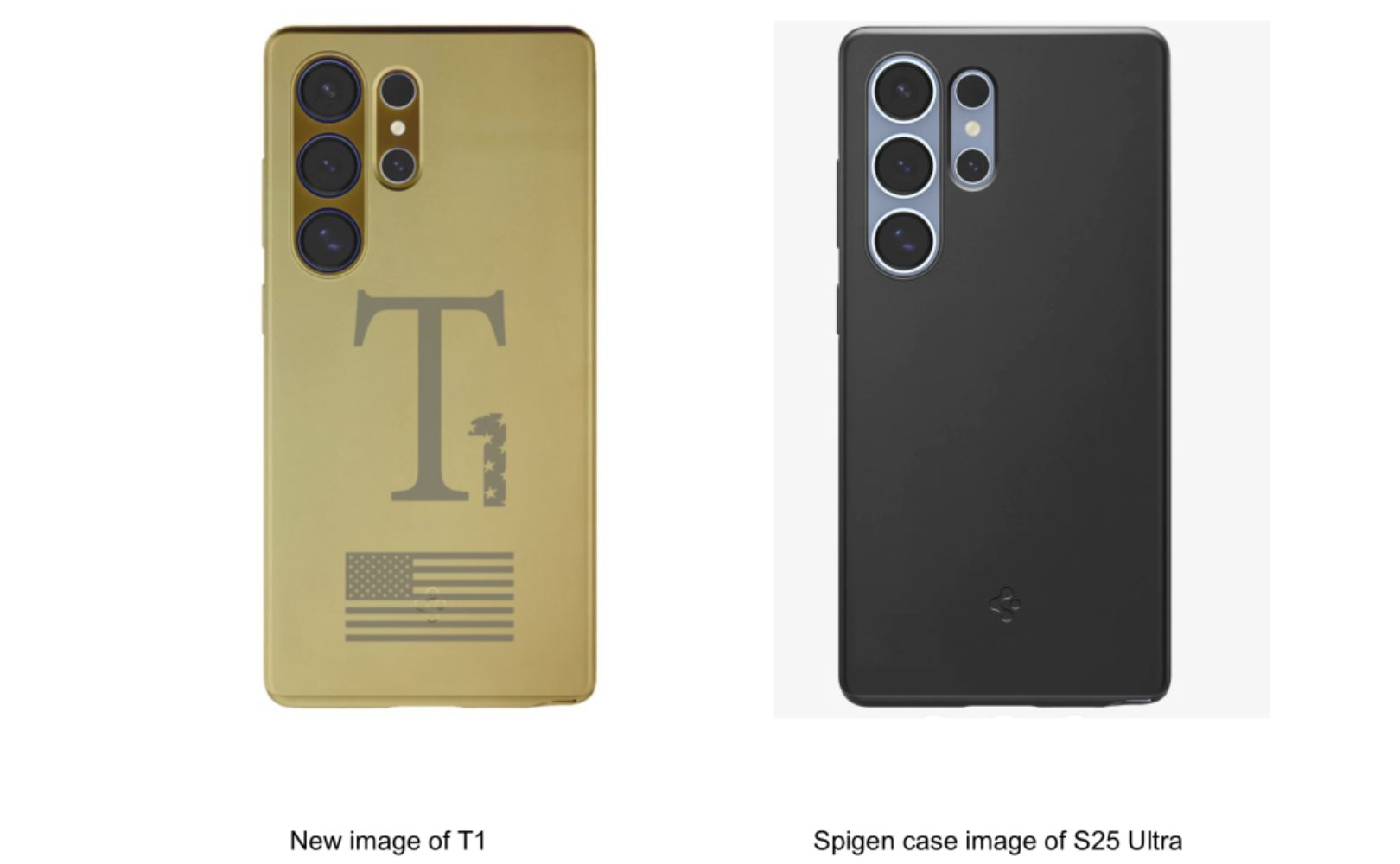 Trump T1 wygląda niczym Samsung Galaxy S25 Ultra