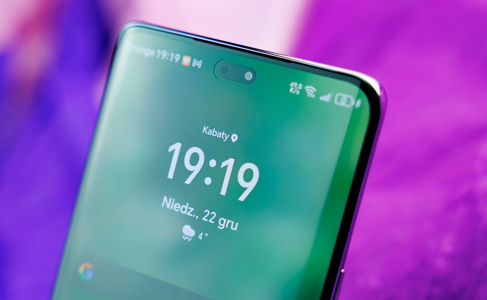 Honor Magic7 Lite przod aparat