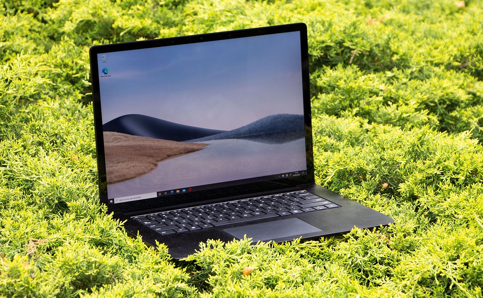 Microsoft Surface Laptop 4 15 - w krzakach