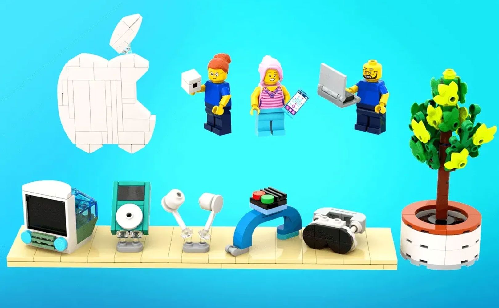 LEGO Apple Store - elementy