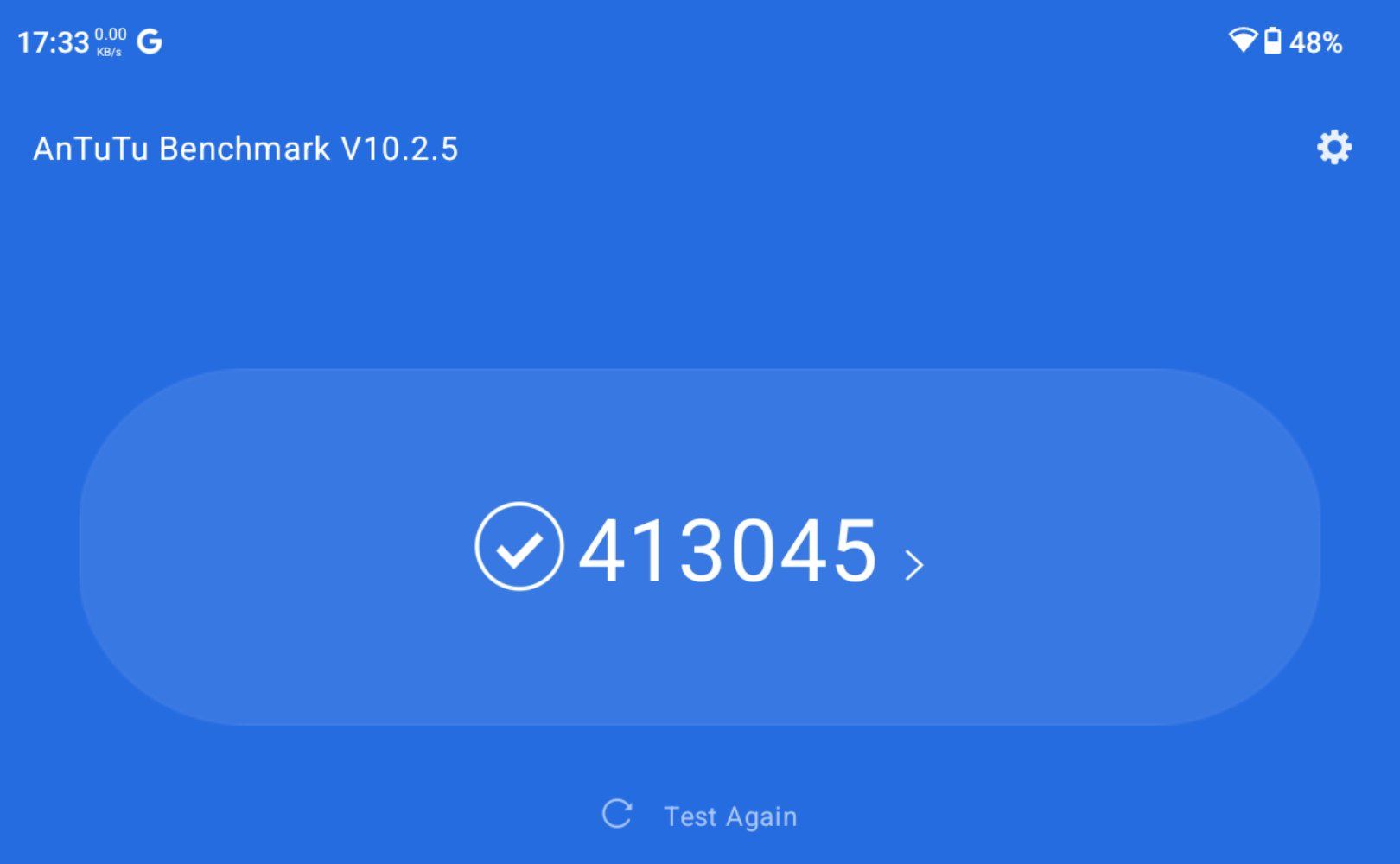 Wynik testu AnTuTu Benchmark - AGM PAD P2