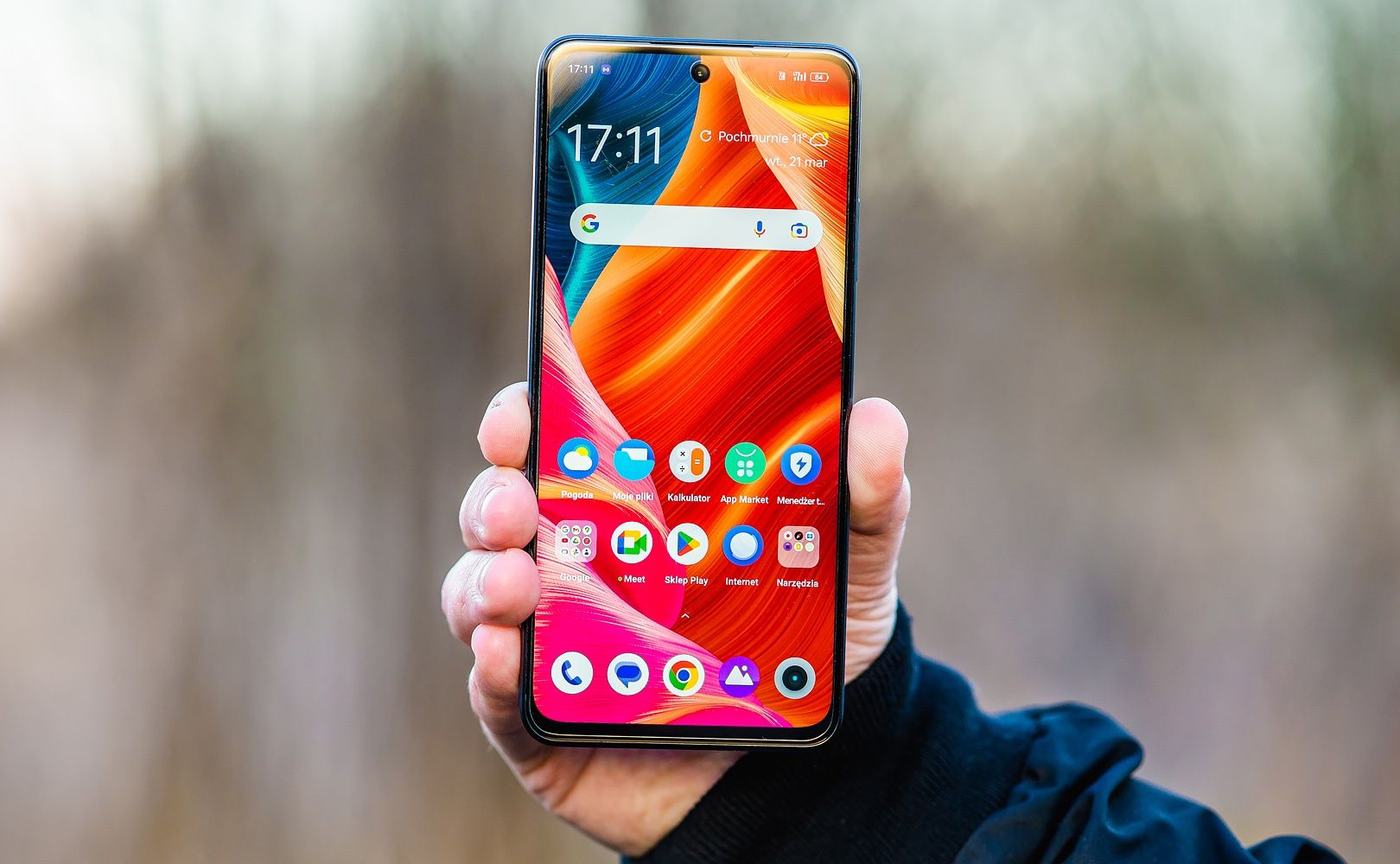 realme C55 dłoń