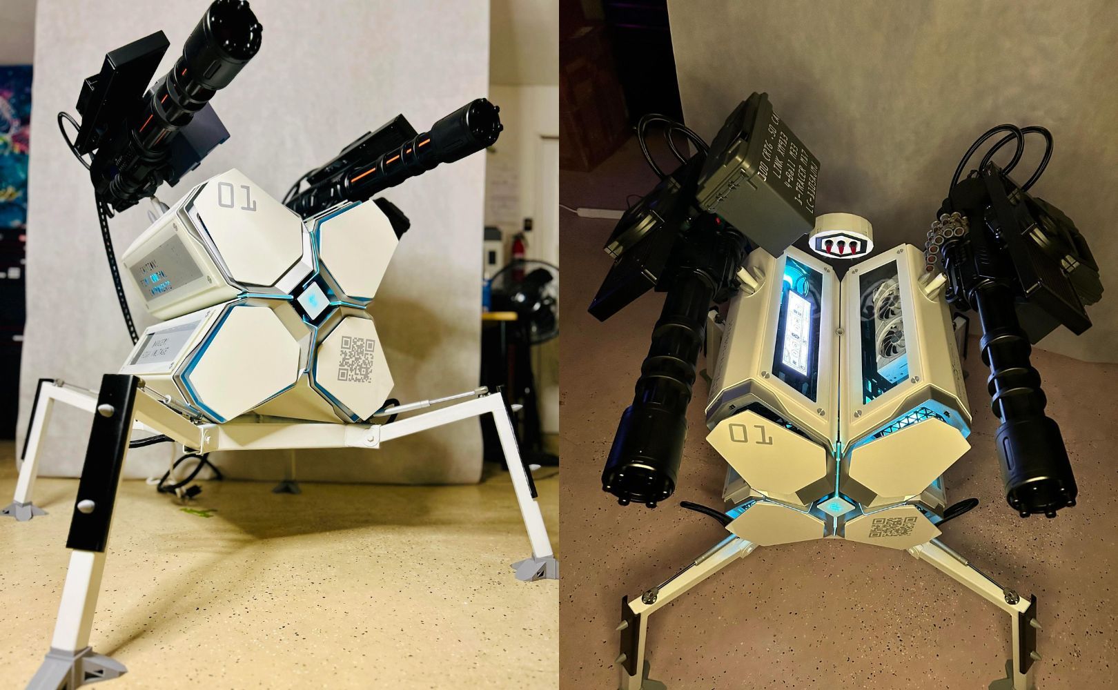 Bojowy komputer wykorzystujący obudowę DeepCool