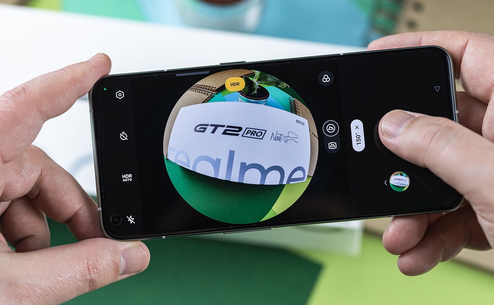 realme GT 2 Pro rybie oko