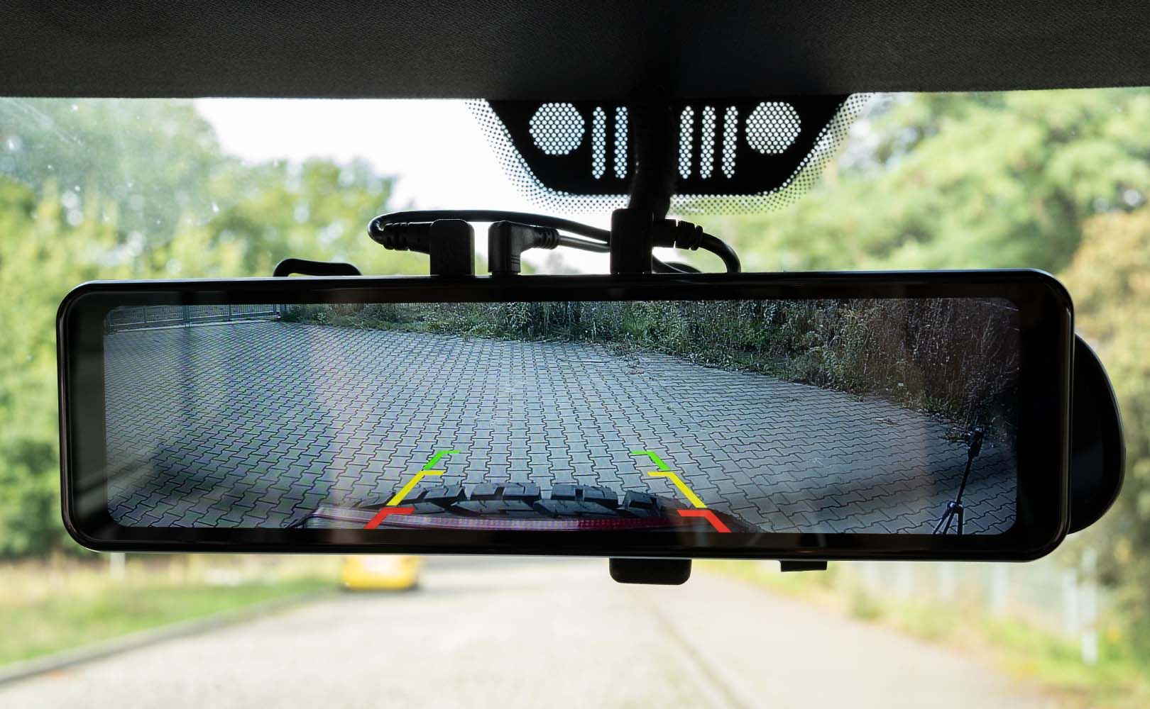 Orllo LX-60- Dual GPS - kamera cofania w działaniu