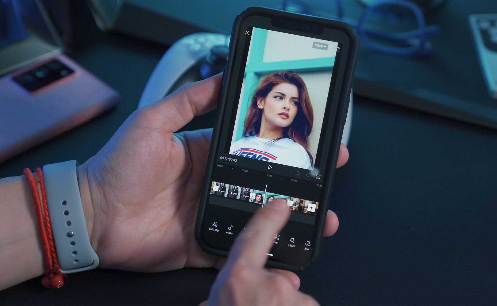Edycja wideo telefon