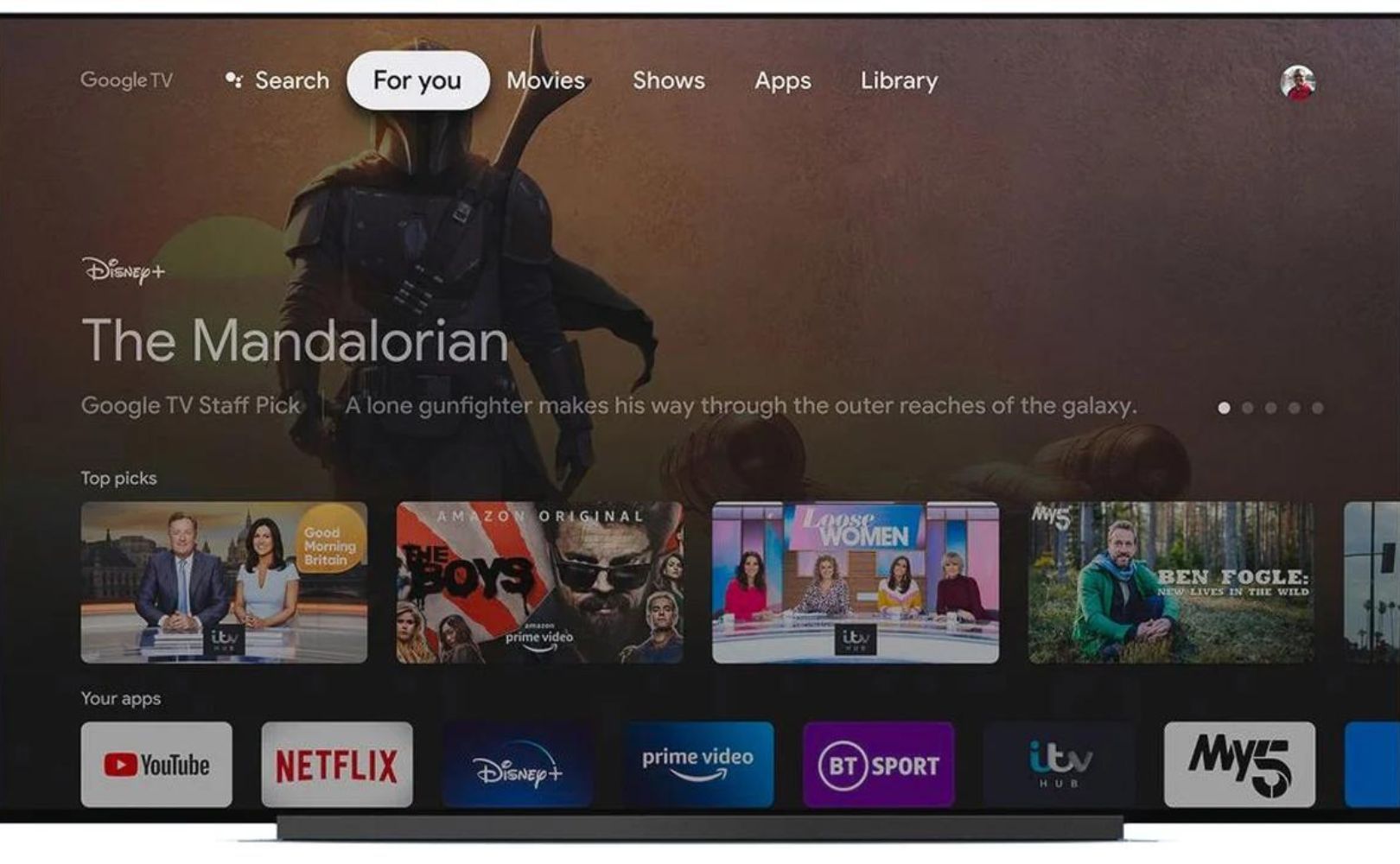 Chromecast z Google TV 4K