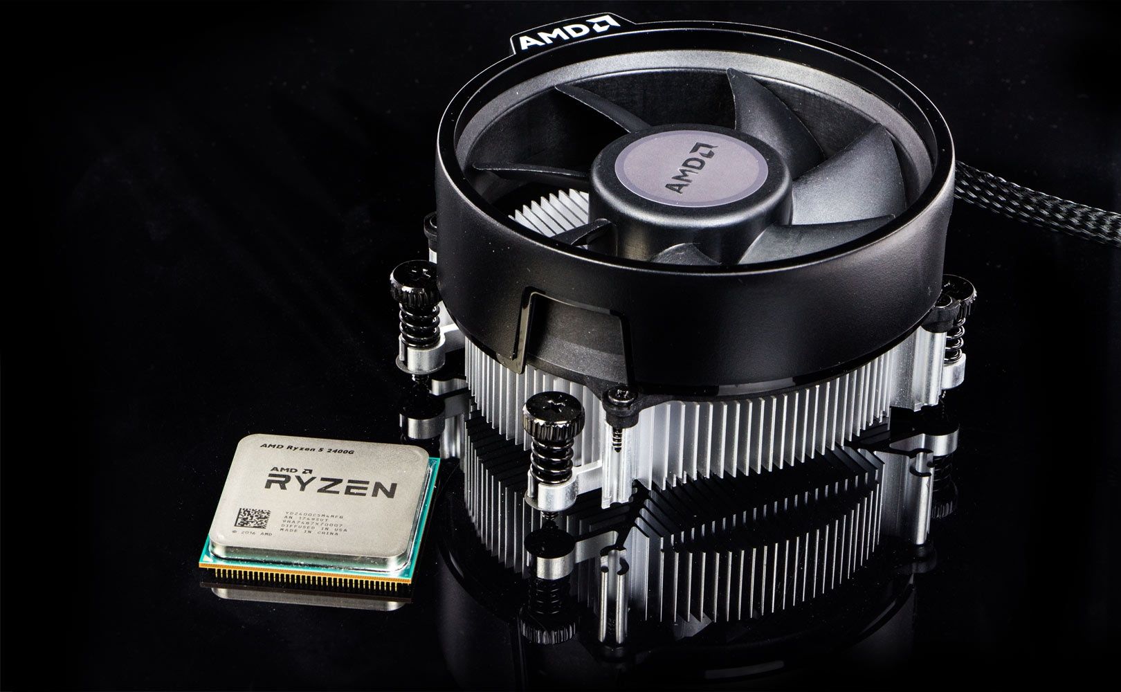 Procesor AMD Ryzen 5 2200G ze standardowym chłodzeniem