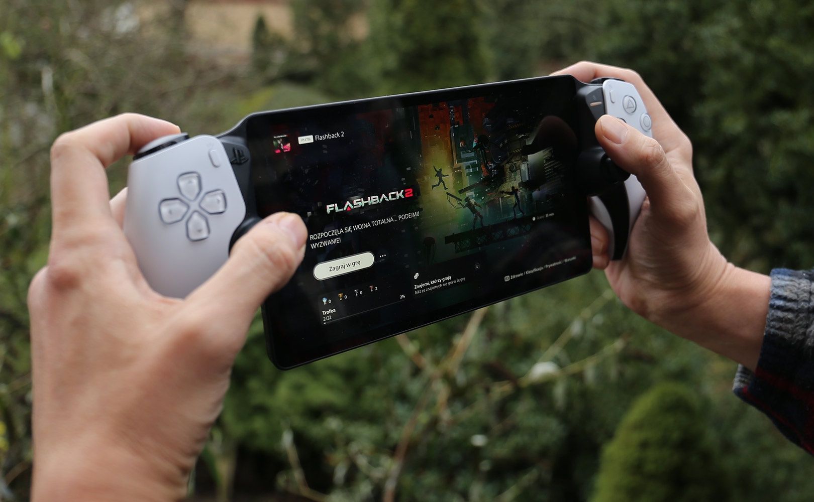 PlayStation Portal - główne menu PS5