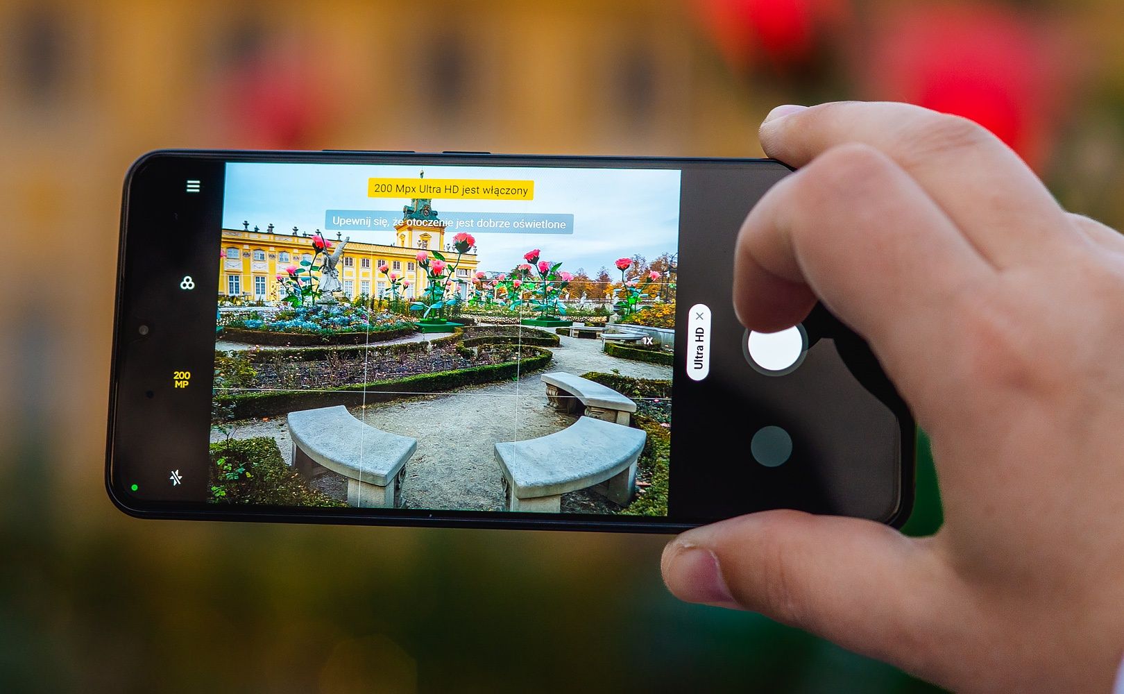 Xiaomi 12T Pro tryb 200 Mpix