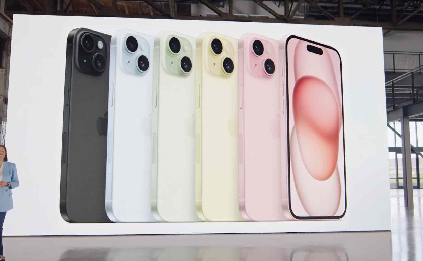iPhone 15 kolory