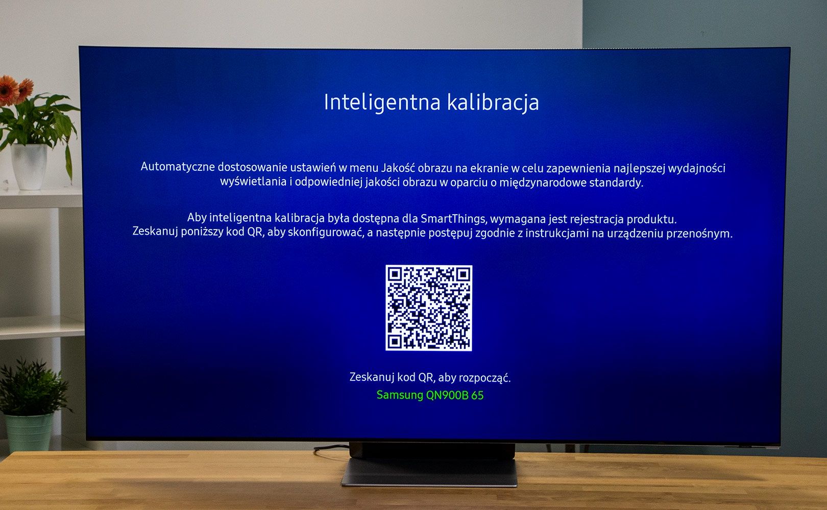 Samsung Neo QLED 8K Excellence Line QN900B - inteligentna kalibracja