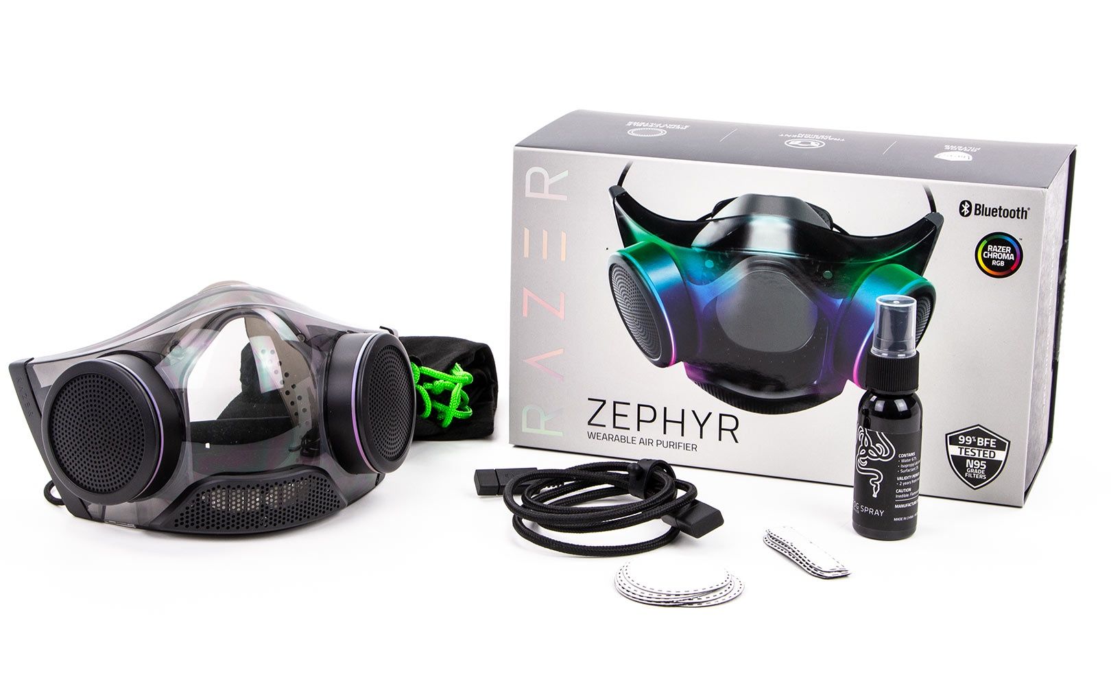 Razer Zephyr - zawartość pudełka