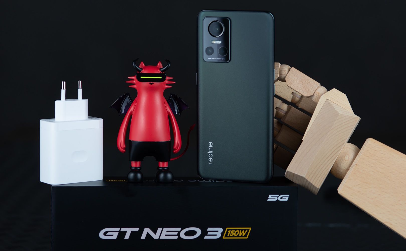 realme GT NEO 3 150W pudełko zawartość diabełek