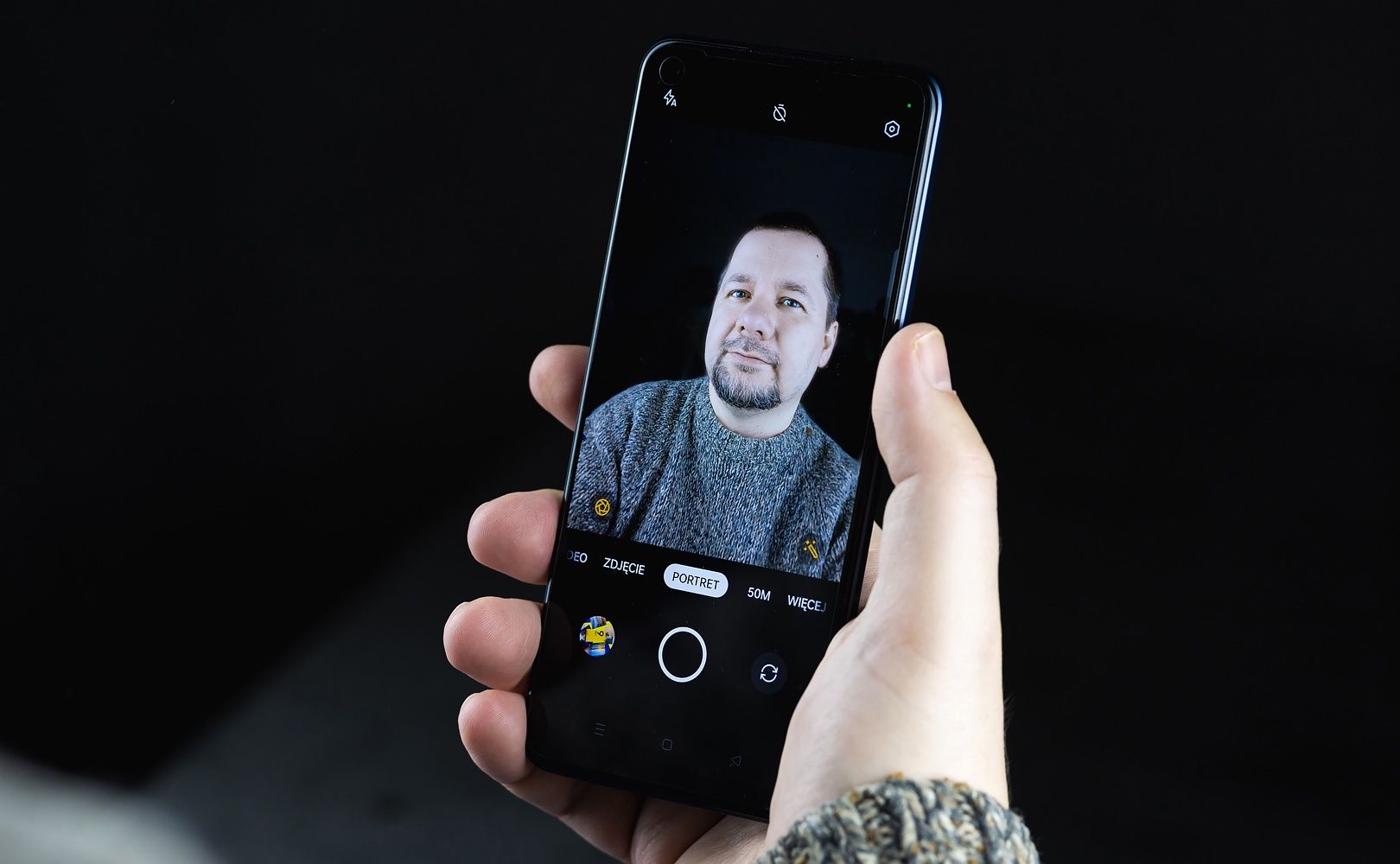 Realme 9 Pro+ selfie