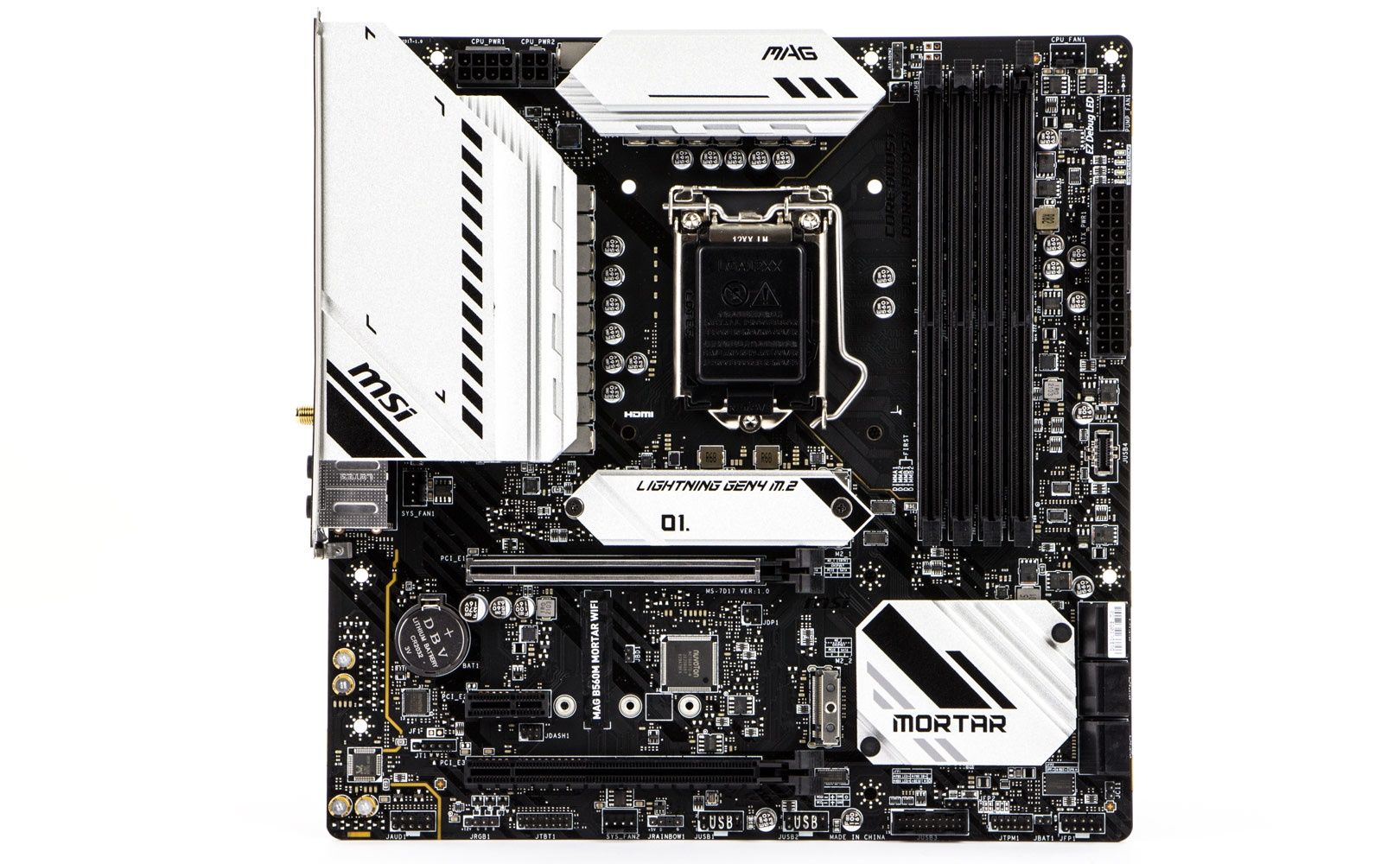 MSI MAG B560M Mortar Wi-Fi - z przodu