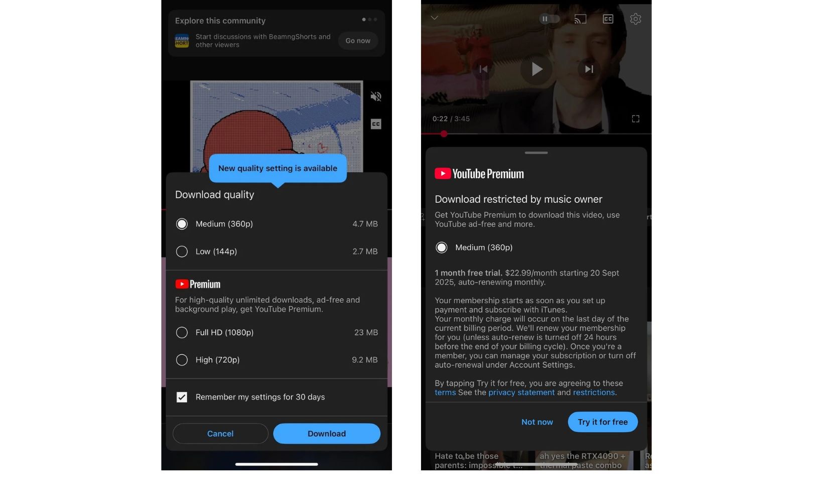 YouTube z trybem offline także w darmowej wersji