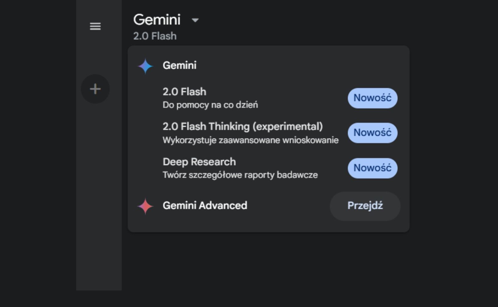 Deep Research w darmowym Gemini