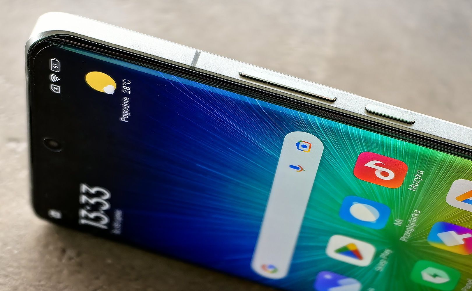 Xiaomi 13 Ultra przód krawędź