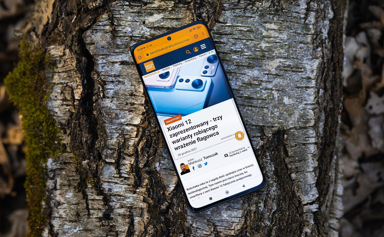 Xiaomi 12 Pro ekran benchmark.pl
