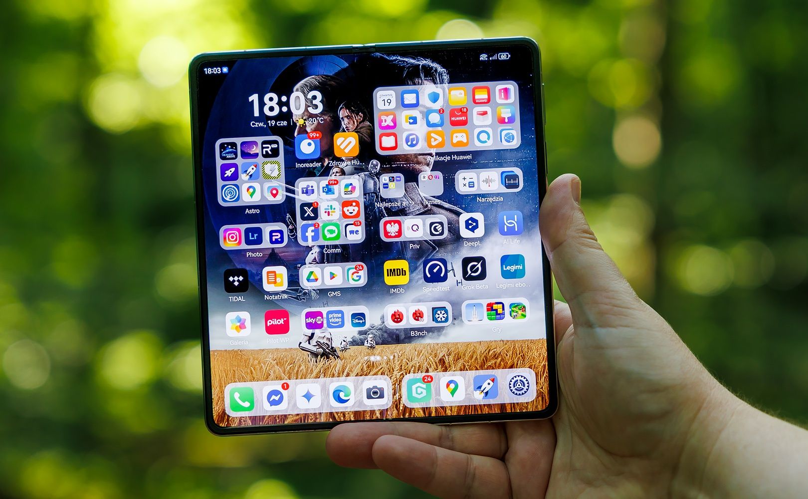 HUAWEI Mate X6 ekran główny