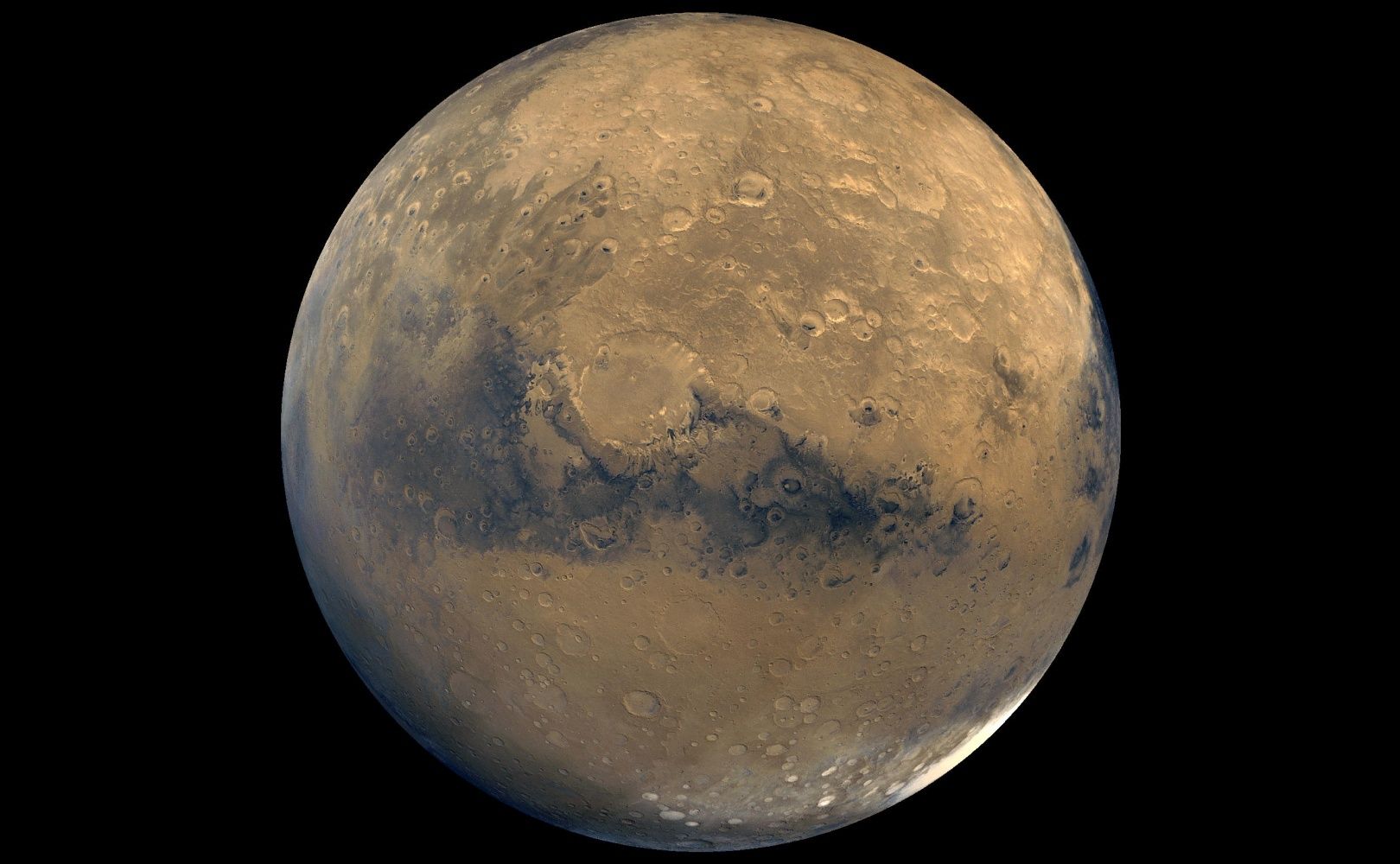 Mars mozaika zdjęć z orbitera Viking