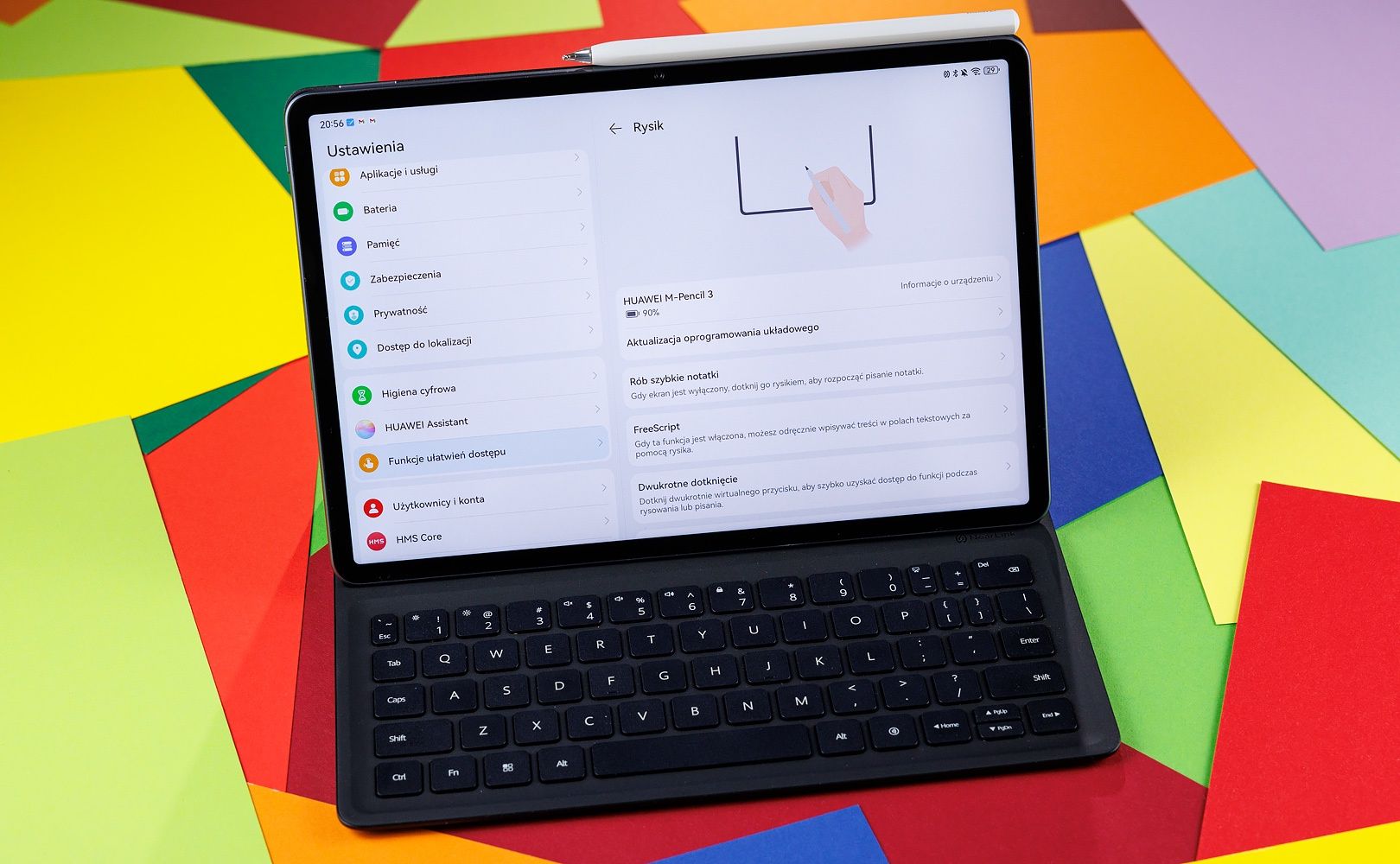 HUAWEI MatePad 11.5"S ustawienia