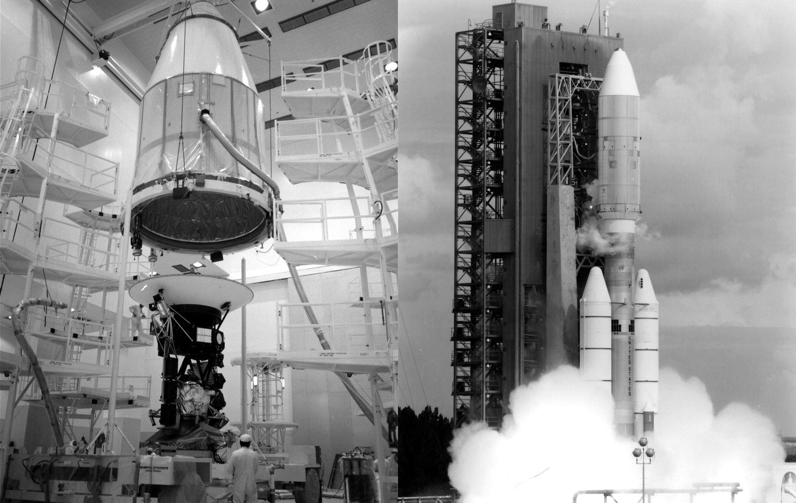 Voyager 2 start 1977