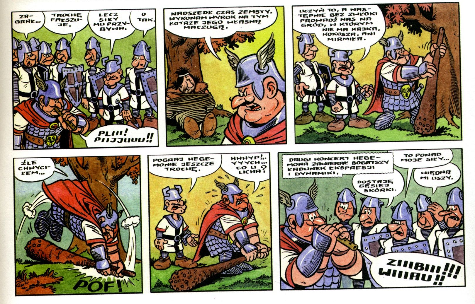 Skan komiks Szkoła latania