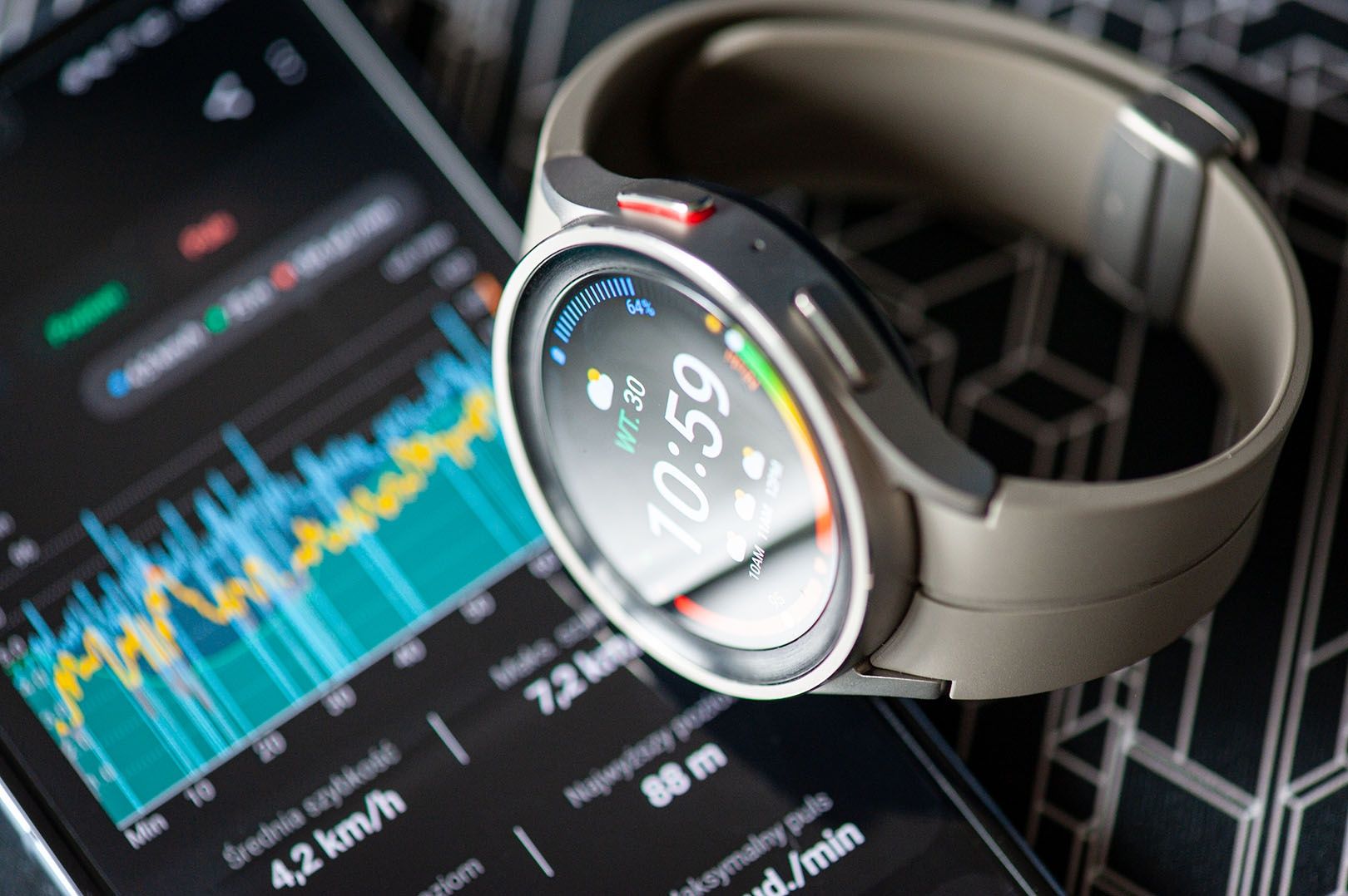 Samsung Galaxy Watch 5 Pro wygląd